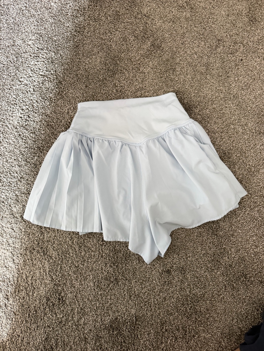 Offline by Aerie Light Blue Women's flutter shorts - Picture 2 of 3